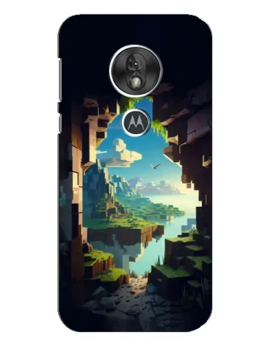 Чехол для Motorola MOTO G7 Play с картинкой «Вид из пещеры» Чехол для Motorola MOTO G7 Play с картинкой «Вид из пещеры»
