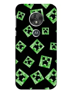 Чехол для Motorola MOTO G7 Play с картинкой «Паттерн с криперами» Чехол для Motorola MOTO G7 Play с картинкой «Паттерн с криперами»