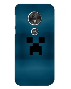 Чехол для Motorola MOTO G7 Play с картинкой «Крипер текстура» Чехол для Motorola MOTO G7 Play с картинкой «Крипер текстура»