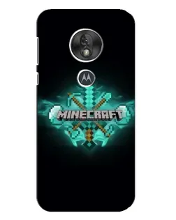 Чехол для Motorola MOTO G7 Play с картинкой «Minecraft Diamond лого» Чехол для Motorola MOTO G7 Play с картинкой «Minecraft Diamond лого»