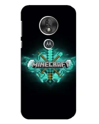 Чехол для Motorola MOTO G7 Play с картинкой «Minecraft Diamond лого» Чехол для Motorola MOTO G7 Play с картинкой «Minecraft Diamond лого»