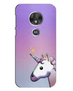 Чехол для Motorola MOTO G7 Play с картинкой «Единорог градиент» Чехол для Motorola MOTO G7 Play с картинкой «Единорог градиент»