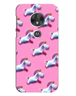 Чехол для Motorola MOTO G7 Play с картинкой «Единороги на розовом» Чехол для Motorola MOTO G7 Play с картинкой «Единороги на розовом»
