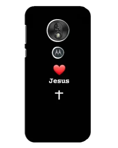 Чехол для Motorola MOTO G7 Play с картинкой «Сердце - Jesus» Чехол для Motorola MOTO G7 Play с картинкой «Сердце - Jesus»