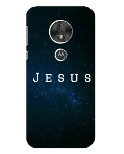 Чехол для Motorola MOTO G7 Play с картинкой «Звездное небо Jesus» Чехол для Motorola MOTO G7 Play с картинкой «Звездное небо Jesus»