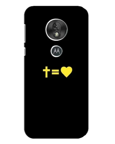 Чехол для Motorola MOTO G7 Play с картинкой «Сердце и Крест» Чехол для Motorola MOTO G7 Play с картинкой «Сердце и Крест»