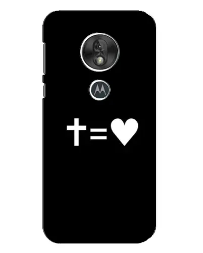 Чехол для Motorola MOTO G7 Play с картинкой «Крест и Сердце» Чехол для Motorola MOTO G7 Play с картинкой «Крест и Сердце»