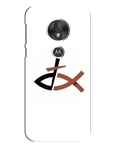 Чехол для Motorola MOTO G7 Play с картинкой «Рыба и крест» Чехол для Motorola MOTO G7 Play с картинкой «Рыба и крест»