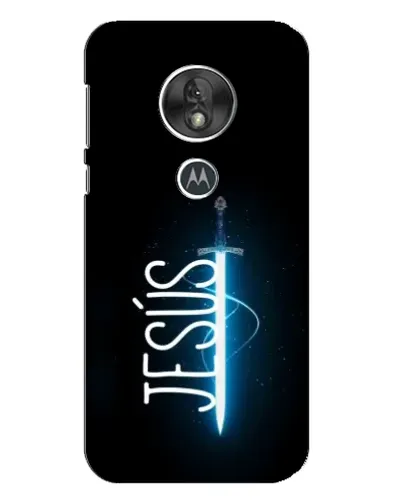 Чехол для Motorola MOTO G7 Play с картинкой «Меч Духа Jesus» Чехол для Motorola MOTO G7 Play с картинкой «Меч Духа Jesus»