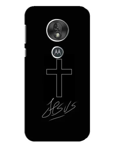Чохол для Motorola MOTO G7 Play з картинкою «Графічний хрест Jesus» Чохол для Motorola MOTO G7 Play з картинкою «Графічний хрест Jesus»