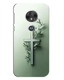 Чехол для Motorola MOTO G7 Play с картинкой «Оливковая ветвь»