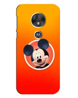 Чехол для Motorola MOTO G7 Play с картинкой «Mickey в круге»