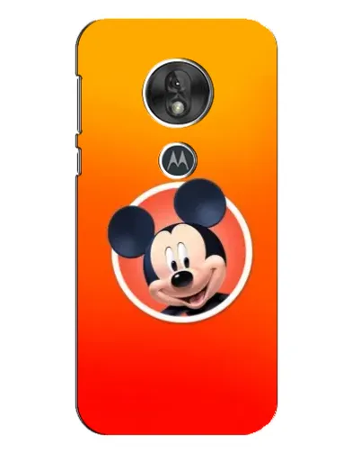 Чехол для Motorola MOTO G7 Play с картинкой «Mickey в круге»