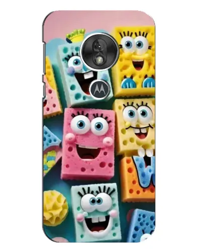 Чехол для Motorola MOTO G7 Play с картинкой «Цветные губки» Чехол для Motorola MOTO G7 Play с картинкой «Цветные губки»
