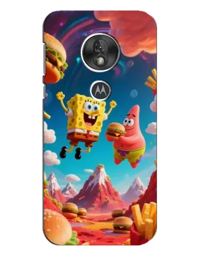 Чехол для Motorola MOTO G7 Play с картинкой «Космический фастфуд» Чехол для Motorola MOTO G7 Play с картинкой «Космический фастфуд»