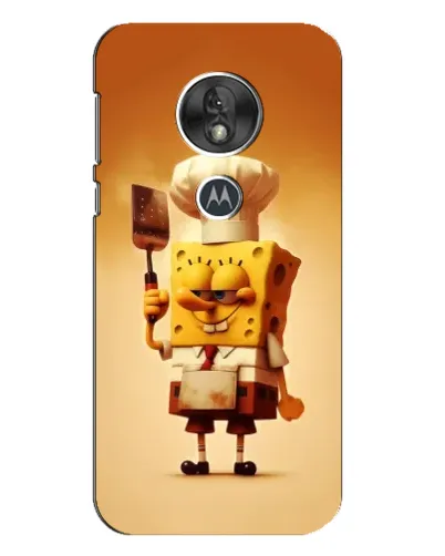 Чехол для Motorola MOTO G7 Play с картинкой «Губка Боб повар» Чехол для Motorola MOTO G7 Play с картинкой «Губка Боб повар»