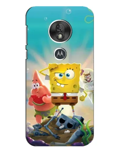 Чехол для Motorola MOTO G7 Play с картинкой «Спанч Боб победитель» Чехол для Motorola MOTO G7 Play с картинкой «Спанч Боб победитель»