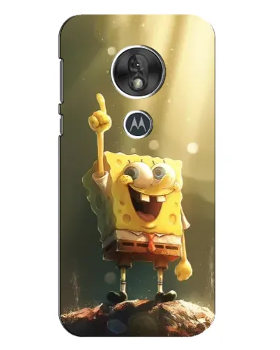 Чехол для Motorola MOTO G7 Play с картинкой «Сияющий Спанч Боб» Чехол для Motorola MOTO G7 Play с картинкой «Сияющий Спанч Боб»