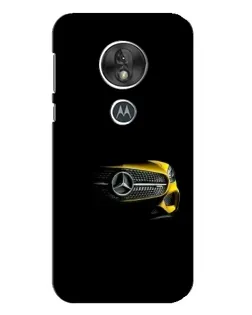 Чехол для Motorola MOTO G7 Play с картинкой «Mercedes — ретро стиль»