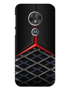 Чехол для Motorola MOTO G7 Play с картинкой «Mercedes Carbon Grid»