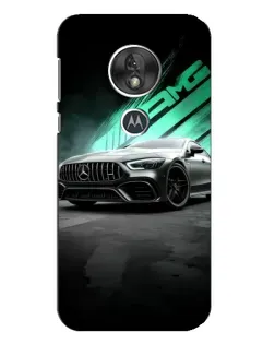 Чехол для Motorola MOTO G7 Play с картинкой «Темный Mercedes AMG»