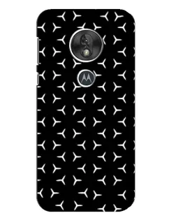Чехол для Motorola MOTO G7 Play с картинкой «Mercedes паттерн звезд»