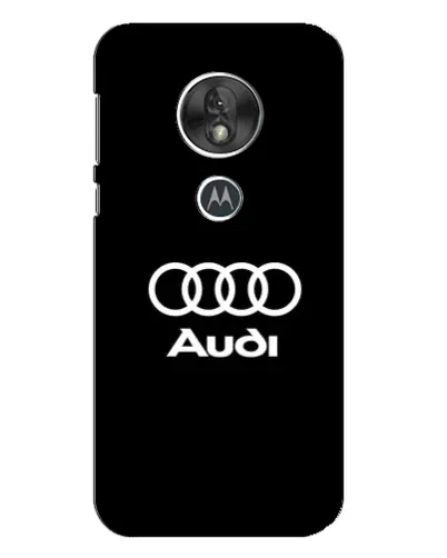 Чехол для Motorola MOTO G7 Play с картинкой «Классическое лого Audi»