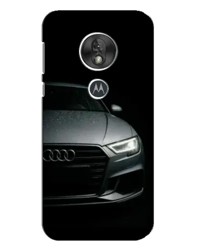 Чехол для Motorola MOTO G7 Play с картинкой «Audi — детализация кузова»