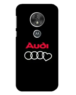 Чехол для Motorola MOTO G7 Play с картинкой «Логотип Audi Heart» Чехол для Motorola MOTO G7 Play с картинкой «Логотип Audi Heart»