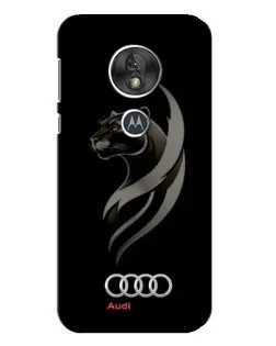 Чехол для Motorola MOTO G7 Play с картинкой «Графика — пантера и Audi» Чехол для Motorola MOTO G7 Play с картинкой «Графика — пантера и Audi»