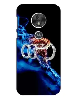 Чехол для Motorola MOTO G7 Play с картинкой «Энергия лого Audi» Чехол для Motorola MOTO G7 Play с картинкой «Энергия лого Audi»