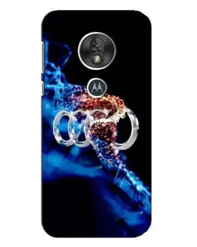 Чехол для Motorola MOTO G7 Play с картинкой «Энергия лого Audi»