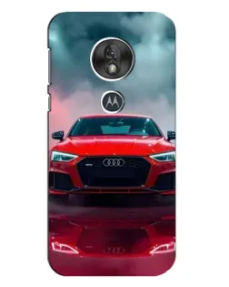 Чехол для Motorola MOTO G7 Play с картинкой «Audi RS — красный стиль» Чехол для Motorola MOTO G7 Play с картинкой «Audi RS — красный стиль»