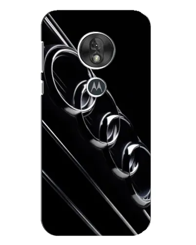 Чехол для Motorola MOTO G7 Play с картинкой «Audi — абстрактные кольца»
