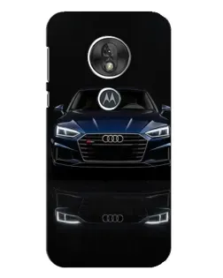 Чехол для Motorola MOTO G7 Play с картинкой «Audi — ночное отражение» Чехол для Motorola MOTO G7 Play с картинкой «Audi — ночное отражение»