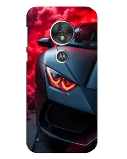 Чехол для Motorola MOTO G7 Play с картинкой «Lamborghini красное сияние» Чехол для Motorola MOTO G7 Play с картинкой «Lamborghini красное сияние»