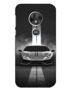 Чехол для Motorola MOTO G7 Play с картинкой «Lamborghini симметрия дорог» Чехол для Motorola MOTO G7 Play с картинкой «Lamborghini симметрия дорог»