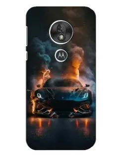 Чехол для Motorola MOTO G7 Play с картинкой «Lamborghini дымная эстетика» Чехол для Motorola MOTO G7 Play с картинкой «Lamborghini дымная эстетика»