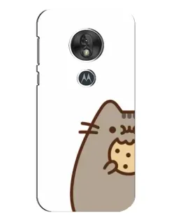 Чехол для Motorola MOTO G7 Play с картинкой «Пушин с печеньем»