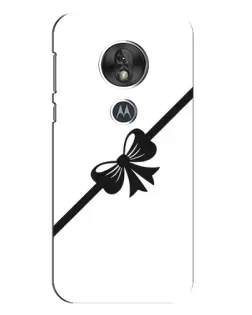 Чехол для Motorola MOTO G7 Play с картинкой «Диагональный бант» Чехол для Motorola MOTO G7 Play с картинкой «Диагональный бант»