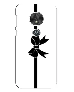 Чехол для Motorola MOTO G7 Play с картинкой «Вертикальный бант» Чехол для Motorola MOTO G7 Play с картинкой «Вертикальный бант»