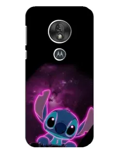 Чехол для Motorola MOTO G7 Play с картинкой «Неоновый Stitch»
