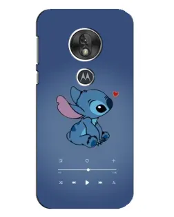 Чехол для Motorola MOTO G7 Play с картинкой «Музыкальный Stitch»