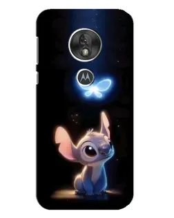 Чехол для Motorola MOTO G7 Play с картинкой «Сияющий Стич»