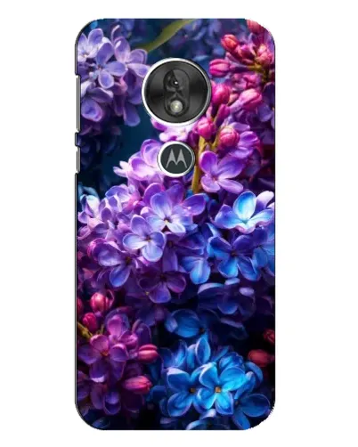 Чехол для Motorola MOTO G7 Play с картинкой «Сиреневый цвет»