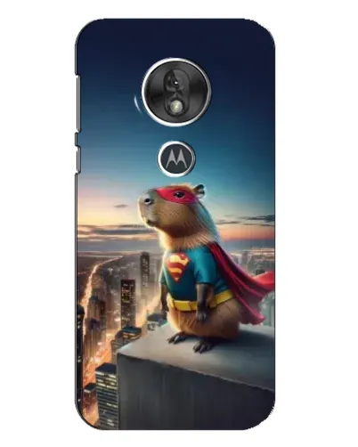 Чехол для Motorola MOTO G7 Play с картинкой «Капи-мен супергерой» Чехол для Motorola MOTO G7 Play с картинкой «Капи-мен супергерой»