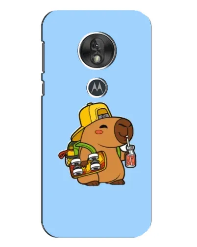 Чехол для Motorola MOTO G7 Play с картинкой «Капибара на скейте» Чехол для Motorola MOTO G7 Play с картинкой «Капибара на скейте»