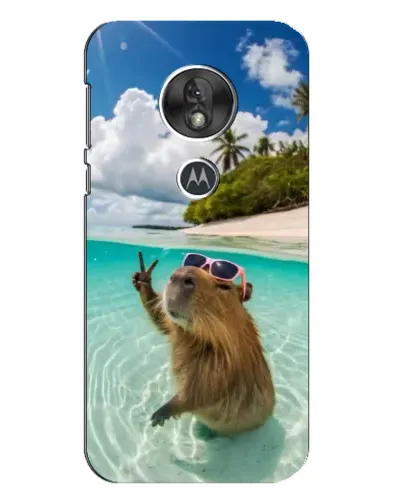 Чехол для Motorola MOTO G7 Play с картинкой «Капибара на море» Чехол для Motorola MOTO G7 Play с картинкой «Капибара на море»