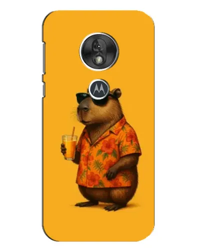 Чехол для Motorola MOTO G7 Play с картинкой «Капибара на отдыхе» Чехол для Motorola MOTO G7 Play с картинкой «Капибара на отдыхе»