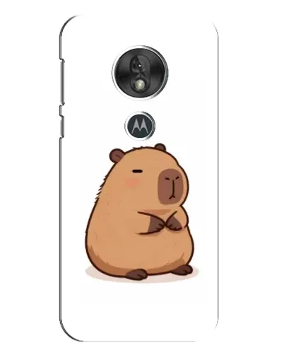 Чехол для Motorola MOTO G7 Play с картинкой «Толстенькая капибара» Чехол для Motorola MOTO G7 Play с картинкой «Толстенькая капибара»